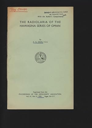 The Radiolaria of the Hawasina Series of Oman, Reprinted from the Proceedings of the Geologists' ...