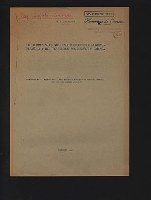 Los terrenos secundarios y terciarios de la Guinea Espanola y del territorio portugues de Cabinda...