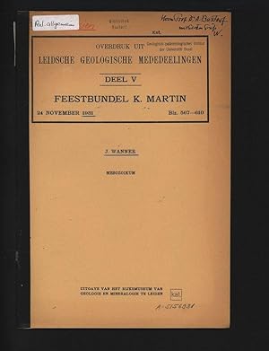 Mesozoikum. Overdruk uit Leidsche Geologische Mededeelingen, Deel V, 24 Nov. 1931.