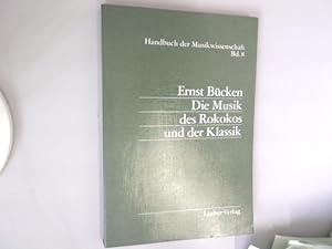 Die Musik des Rokokos und der Klassik. Handbuch der Musikwissenschaft, Bd. 8.