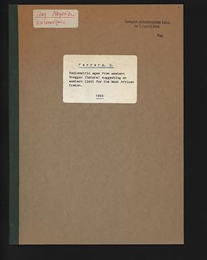 Radiometric ages from western Ahaggar (Sahara) suggesting an eastern limit for the West African C...