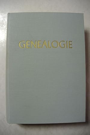 Genealogie. Deutsche Zeitschrift für Familienkunde. Bd. 14. 27./28. Jg. 1978/79 (komplett). Beisp...