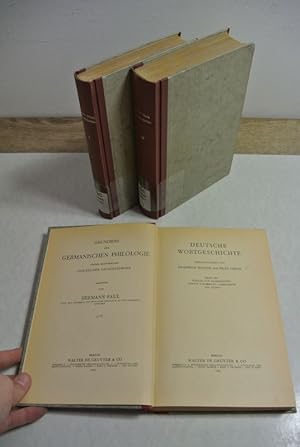 Deutsche Wortgeschichte. Bde 1 - 3. (= Grundriss der germanischen Philologie, Bd. 17)