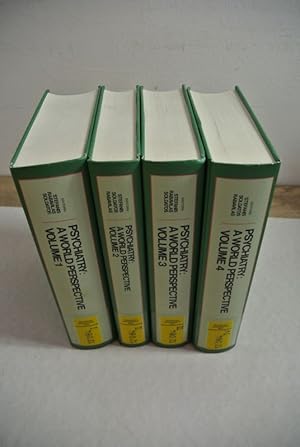 Psychiatry: A World Perspective. (4 Bände / 4 vol. set). I: Classification and Psychopathology. C...
