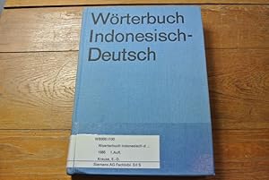 Wörterbuch Indonesisch-Deutsch.