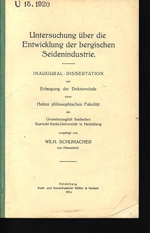 Dissertation entwicklung
