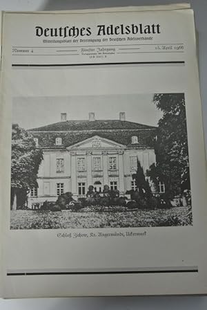 DEUTSCHES ADELSBLATT. 31 Hefte a.d. Jahren 1966 - 1975 im Konvolut.