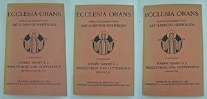 Messliturgie und Gottesreich. 3 Bde (kompl.). (= Ecclesia Orans, Bd. 6 - 8. Hrsg. v. Ildefons Her...