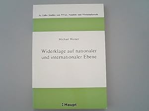 Widerklage auf nationaler und internationaler Ebene