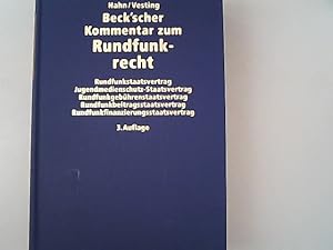 Beck'scher Kommentar zum Rundfunkrecht: Rundfunkstaatsvertrag, Jugendmedienschutz-Staatsvertrag, ...