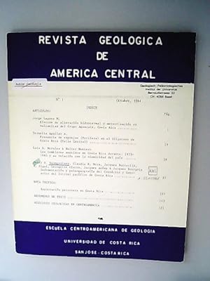 Sedimentation y paleogeografia del Cretacico y cenozoico del litoral pacifico de Costa Rica. In R...