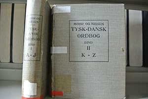 Tysk-dansk ordbog (2 Bde, A - Z).