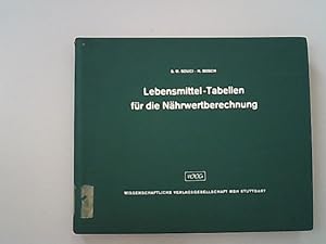 Lebensmittel-Tabellen für die Nährwertberechnung.