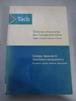 TACIS: Dictionary of economic and management terms. English - Russian - German - French.