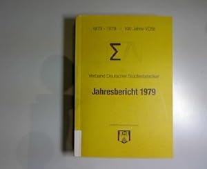 Jahresbericht 1979. Tagungsbericht über die statistische Woche 1979 in Hannover sowie Ausschußber...