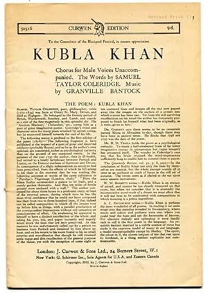 Kubla khan essay