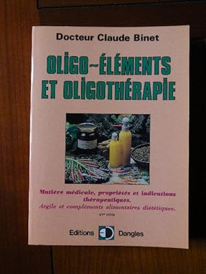 OLIGO ELEMENTS ET OLIGOTHERAPIE