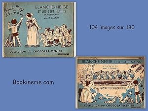 Blanche Neige et les Sept Nains. Albums d'images Chocolat Menier. 104 images sur 180.