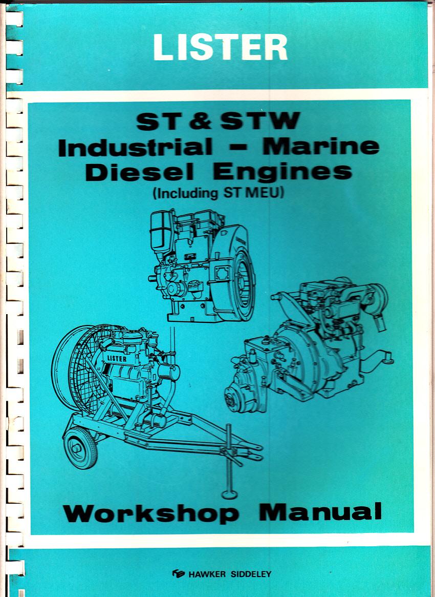 LISTER ST & STW INDUSTRIAL-MARINE DIESEL ENGINES (including ST MEU): Lister ...