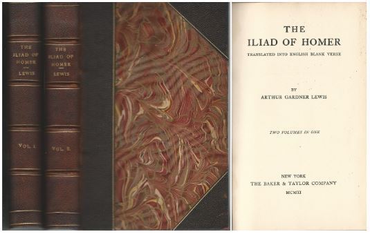 The Iliad Of Homer Translated Into English - 