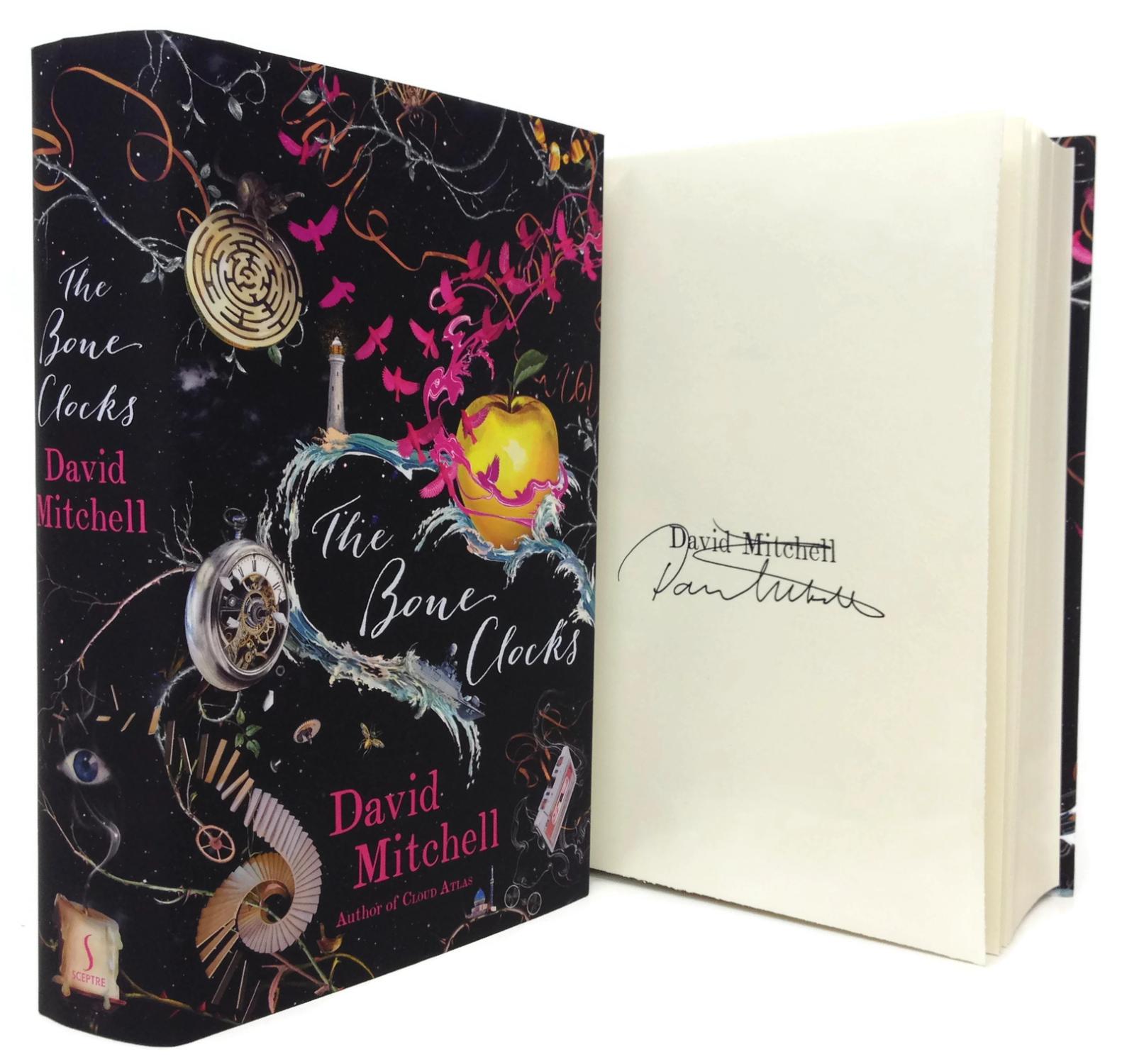 The Bone Clocks Signed First Edition Von Mitchell David New Hardcover 2014 1st Edition Signed By Author S Bookmail