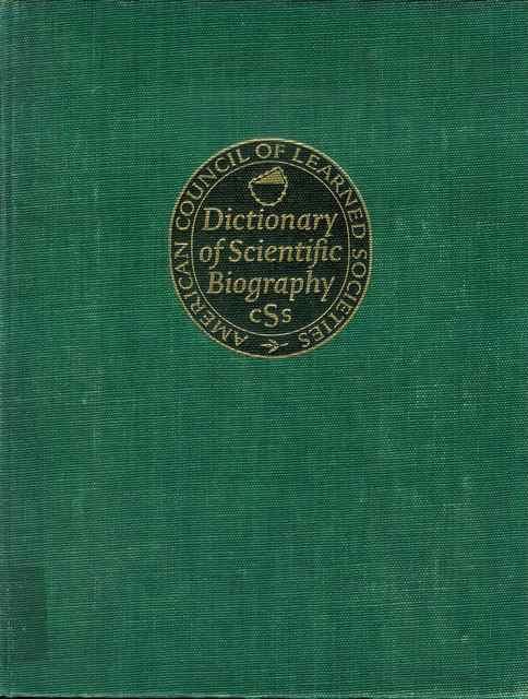 Dictionary of Scientific Biography: Volumes 3 and 4 in One (DICTIONARY OF SCIENTIFIC BIOGRAPHY COMPACT EDITION)
