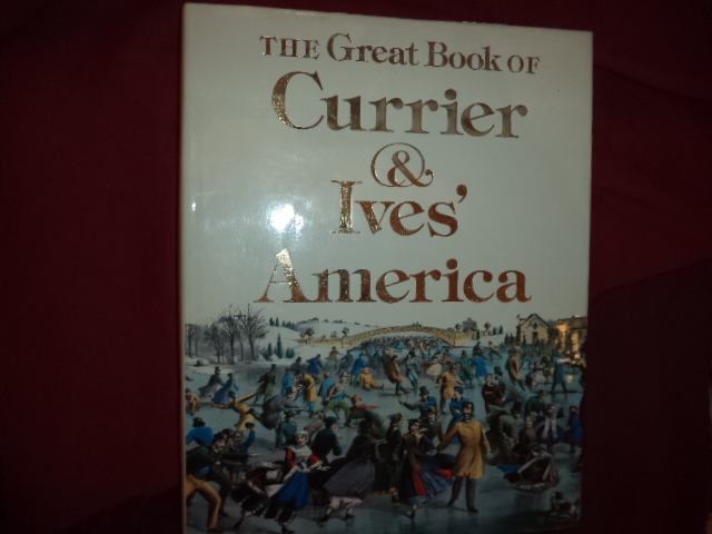 YOUTH/" COLOR Lithograph 1952 Vintage Currier /& Ives /"THE FOUR SEASONS OF LIFE