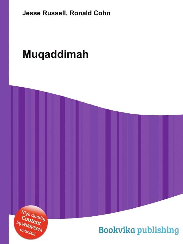 Muqaddimah - Jesse Russel, Ronald Cohn