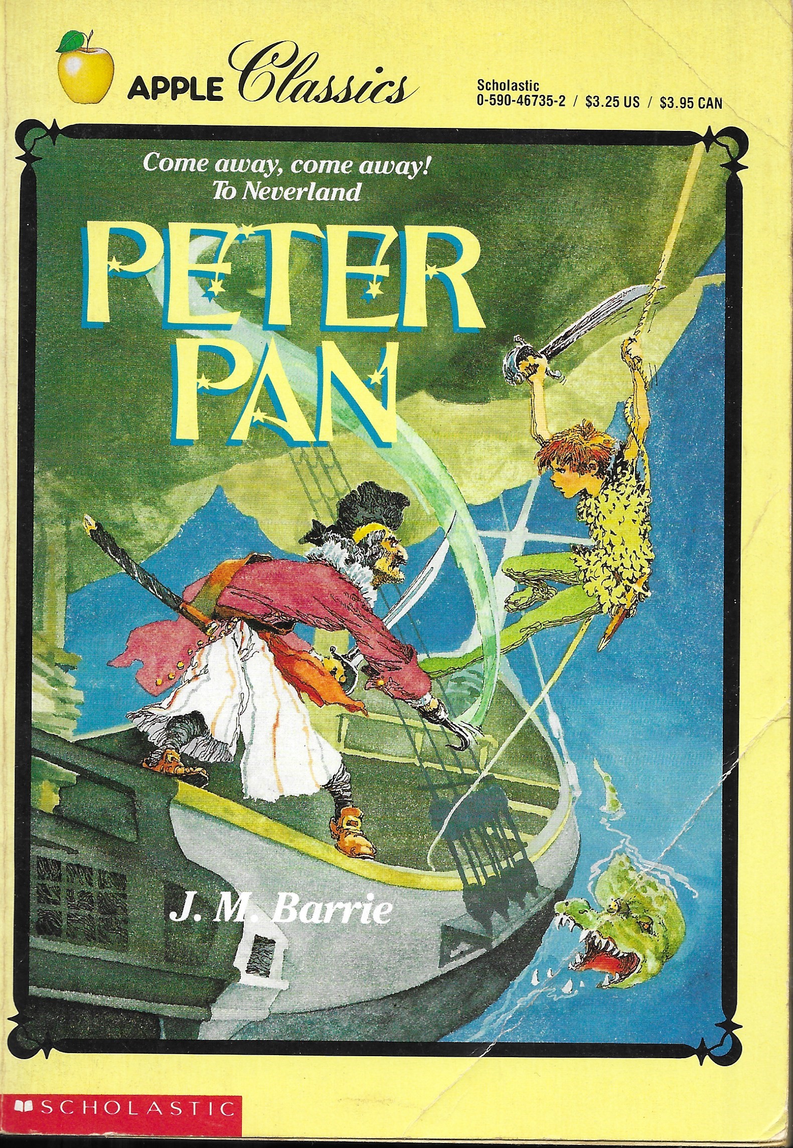 J.M BARRIE DEL PRADO MINIATURE BOOK CLASSICS THE ADVENTURES OF PETER PAN