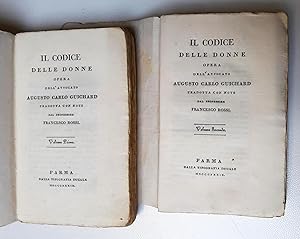 Il codice delle donne. Opera dell'avvocato Augusto Carlo Guichard. Tradotta con note dal professo...