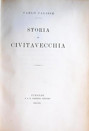 Storia di Civitavecchia.