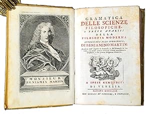 Gramatica delle scienze filosofiche, o breve analisi della filosofia moderna appoggiata alle sper...