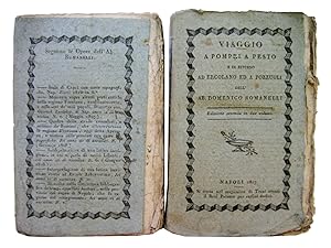 Viaggio a Pompei a Pesto e di ritorno ad Ercolano ed a Pozzuoli dell' Ab. Domenico Romanelli Pref...