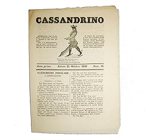 Cassandrino. Anno I n. 48 (21.10.1848).