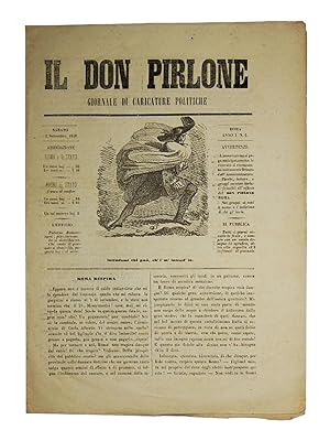 Il Don Pirlone: giornale di caricature politiche. Anno I n. 2 (02.09.1848).