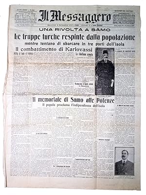 Il Messaggero - Anno XXXIV - n. 247 - Mercoledi 4 Settembre 1912.