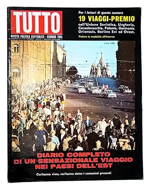 Tutto. Rivista di politica d'attualità - Gennaio 1964 - Supplemento al n. 21 di TuttoCarpi - Diar...