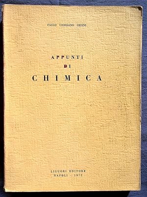 Appunti di Chimica.