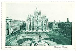 Milano. Piazza del Duomo.