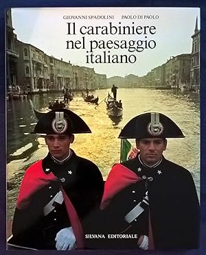 Il carabiniere nel paesaggio italiano.
