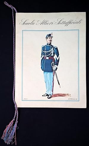Calendario militare - Scuola Allievi Sottufficiali - Esercito Italiano - 1975.