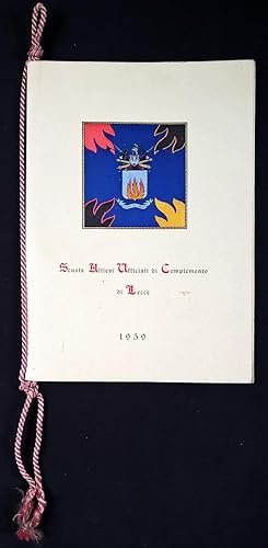 Calendario militare - Scuola Allievi Ufficiali di Complemento - Esercito Italiano - 1959.