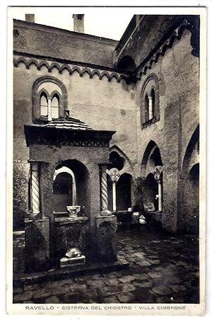 Ravello - Cisterna del Chiostro - Villa Cimbrone.