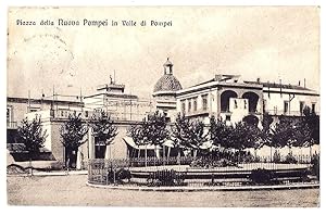 Piazza della nuova Pompei in Valle di Pompei.