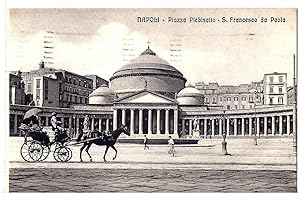 Napoli - Piazza Plebiscito - S. Francesco da Paola.