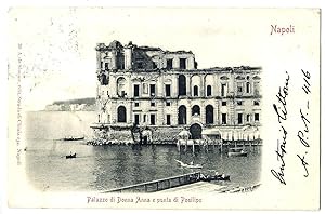 Napoli - Palazzo di Donna Anna e punta di Posillipo.