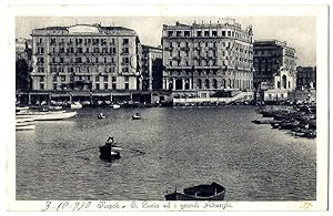 Napoli - S. Lucia ed i grandi Alberghi.