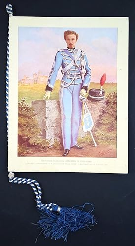 Calendario militare - Reggimento Cavalleggeri Guide - Esercito Italiano - 1938