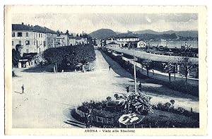 Arona (Novara) - Viale alla Stazione.