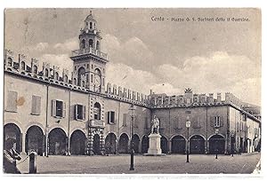 Cento (Ferrara) - Piazza G. F. Barbieri detto il Guercino.